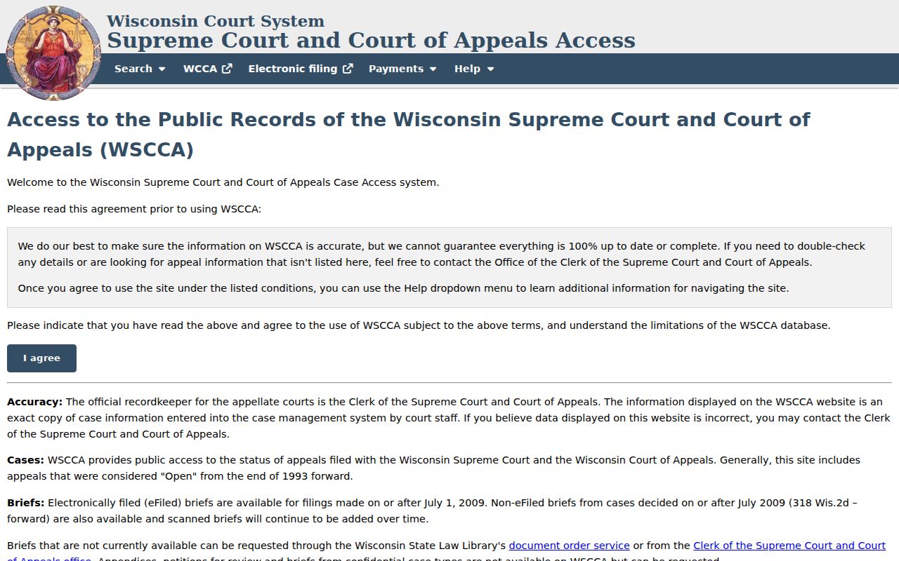Buffalo County criminal court cases appellate WSCCA search