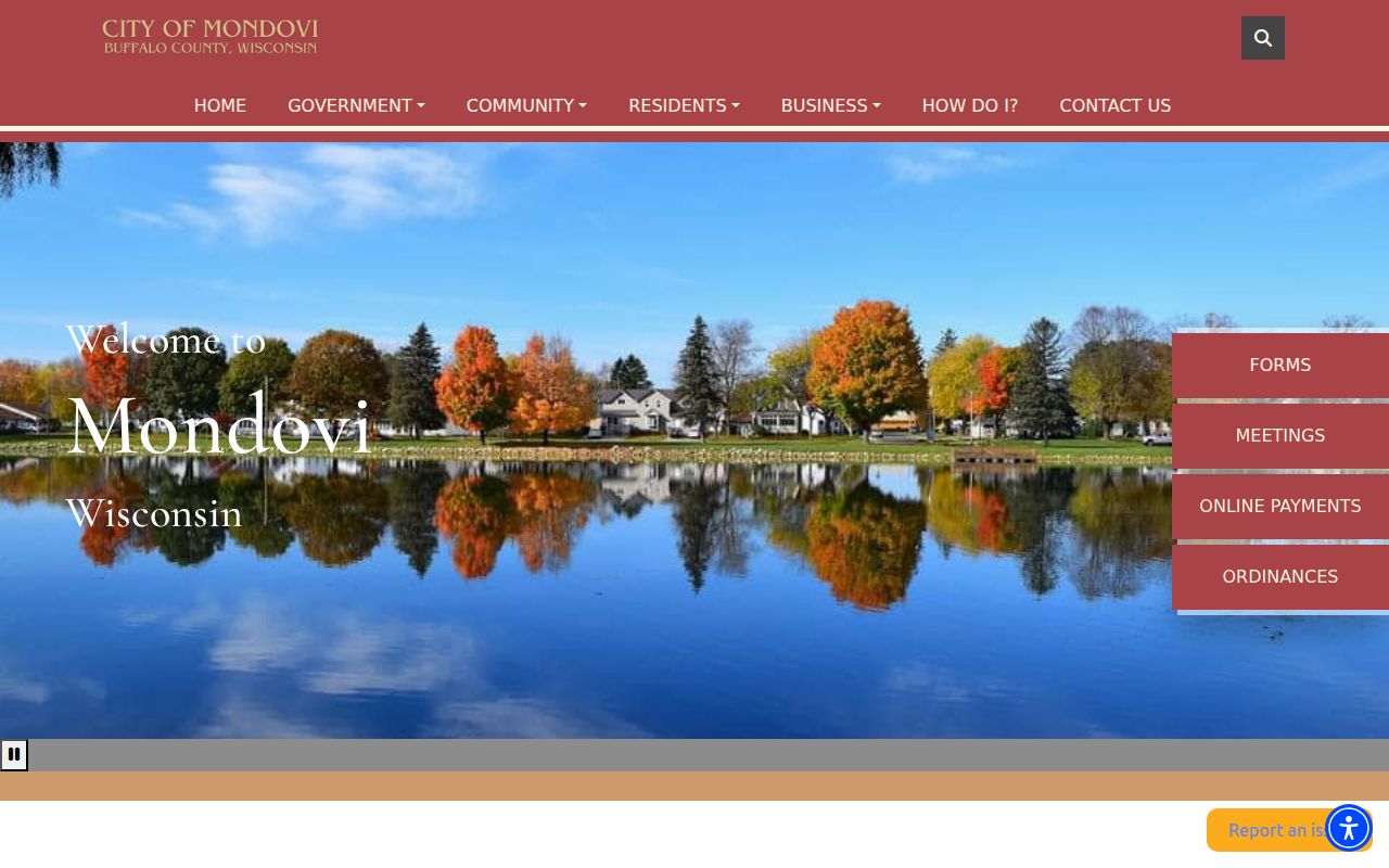 Mondovi criminal records city government page