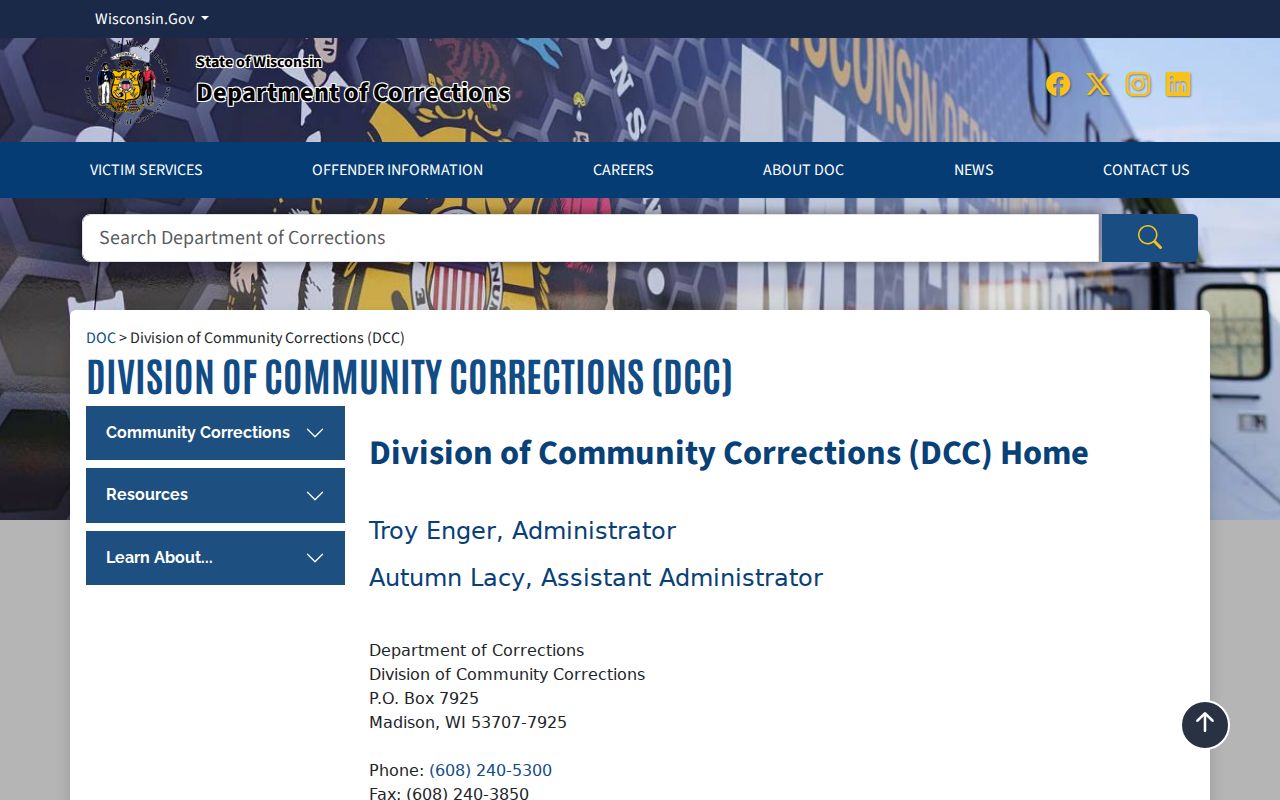 Buffalo County criminal history probation and parole information